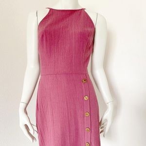 A.BYER Mauve Spaghetti Strap Summer Dress